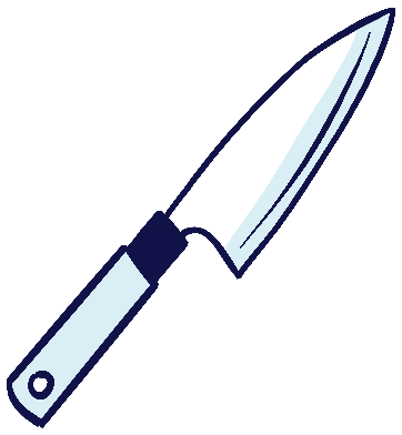 chef's knife icon